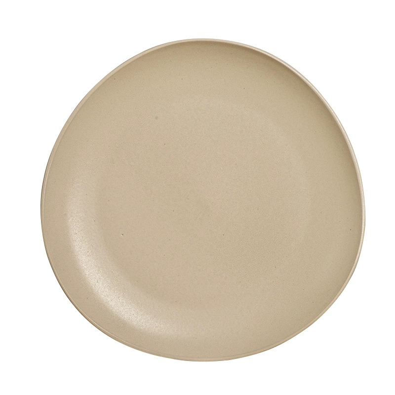 Vintage Irregular Ceramic Plate tableware view 5