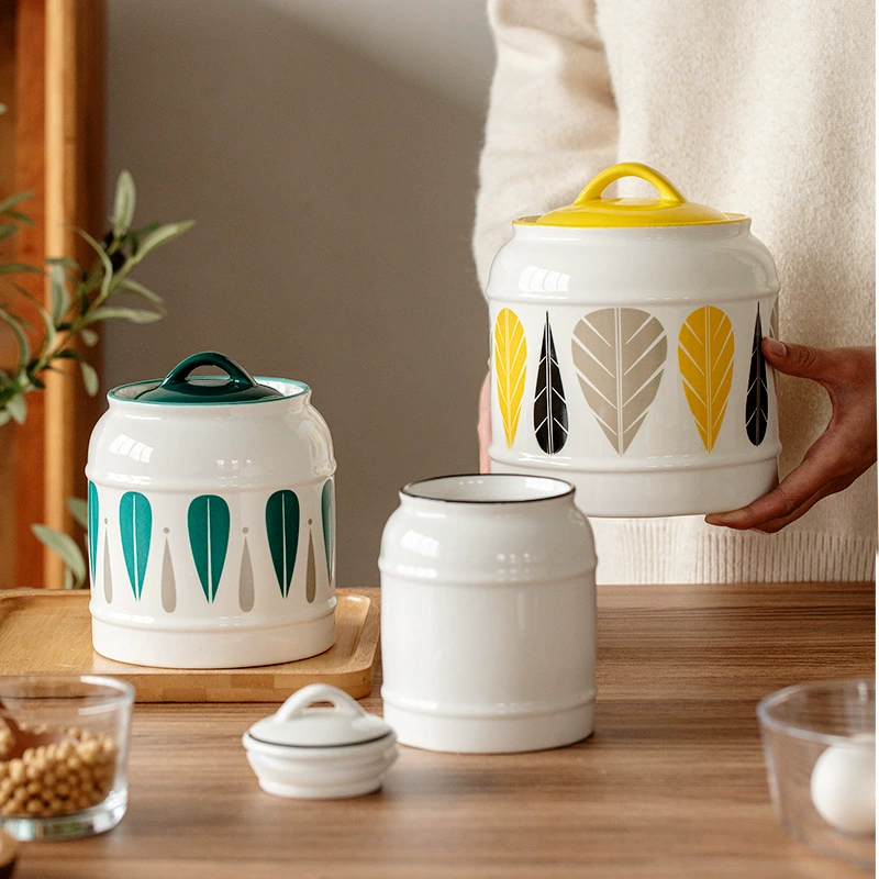 Ceramic Storage Jar tableware view 2