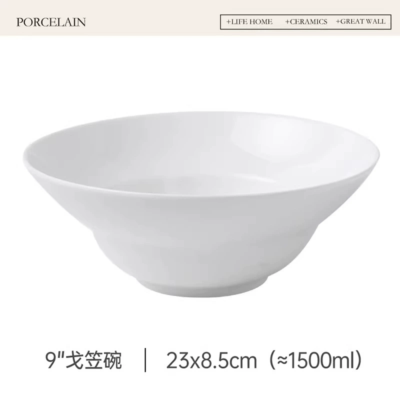 Ensaladera de cerámica tableware view 8