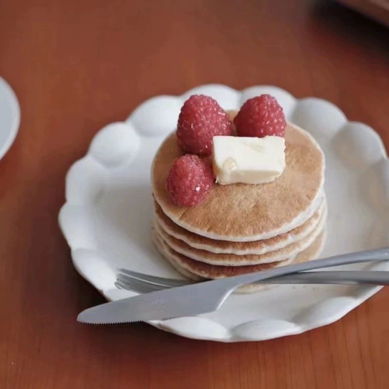 طبق حلوى بتلة غير متماثل 8 inch tableware view 3