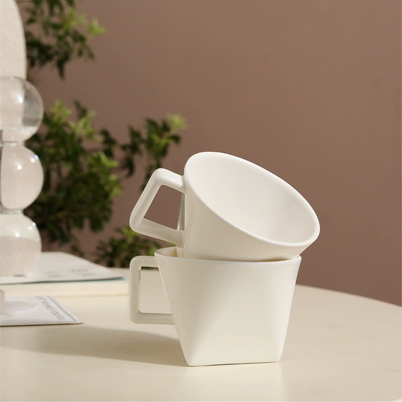 Triangle Ceramic Coffee Mug