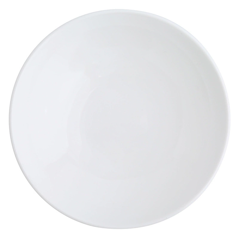 White Porcelain Soup Bowl tableware view 5