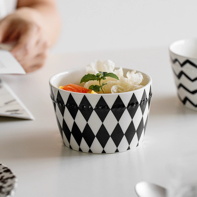 Hepburn Style Ceramic Bowl Set tableware view 2