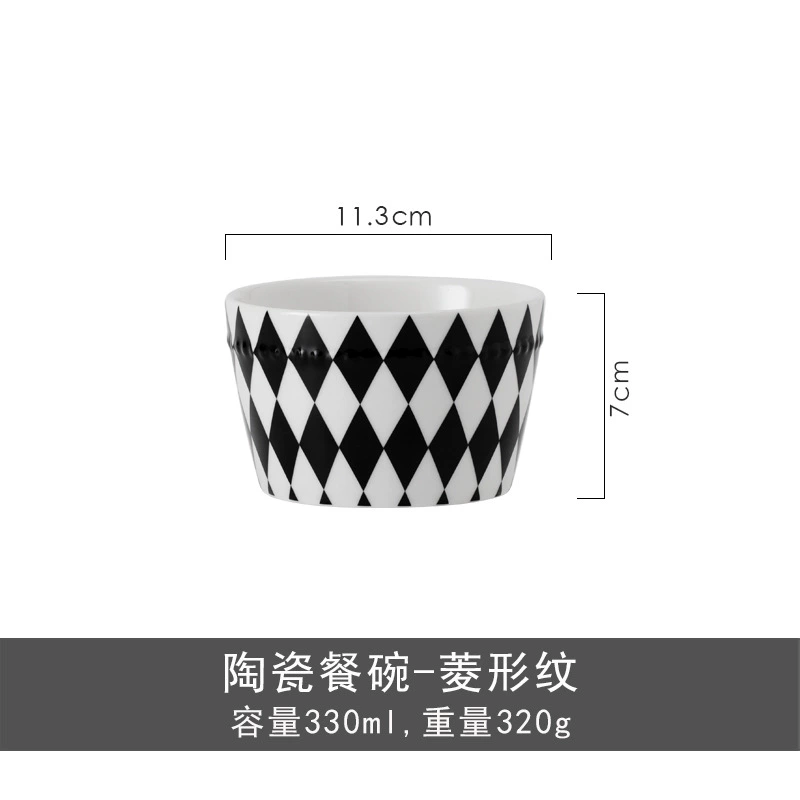 Hepburn Style Ceramic Bowl Set tableware view 7