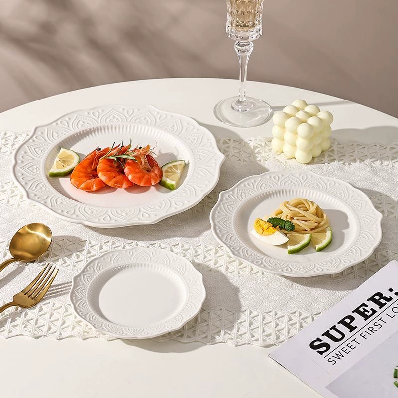Тарелка римский рельеф 6 8 10 inch tableware view 3