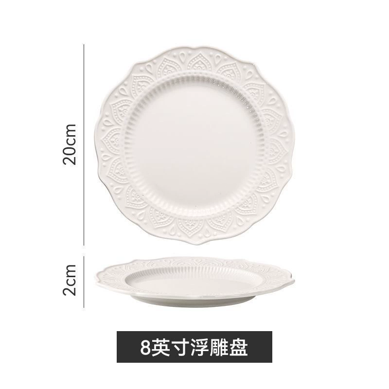 Тарелка римский рельеф 6 8 10 inch tableware view 6
