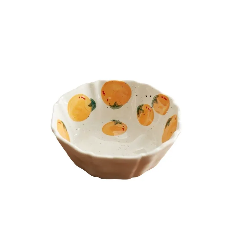 Пиала неправильной формы ручной росписи tableware view 5