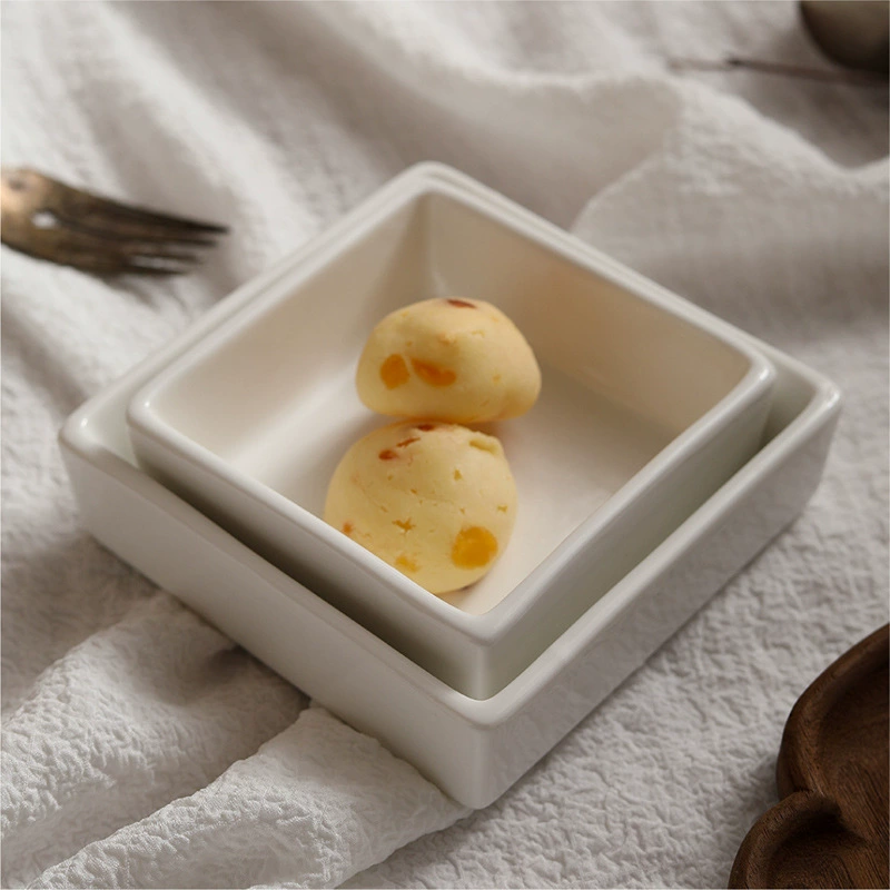 Square Ceramic Baking Dish tableware view 3