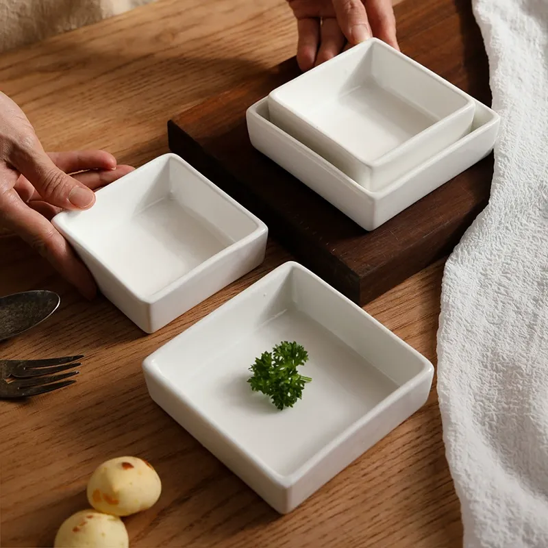 Square Ceramic Baking Dish tableware view 4