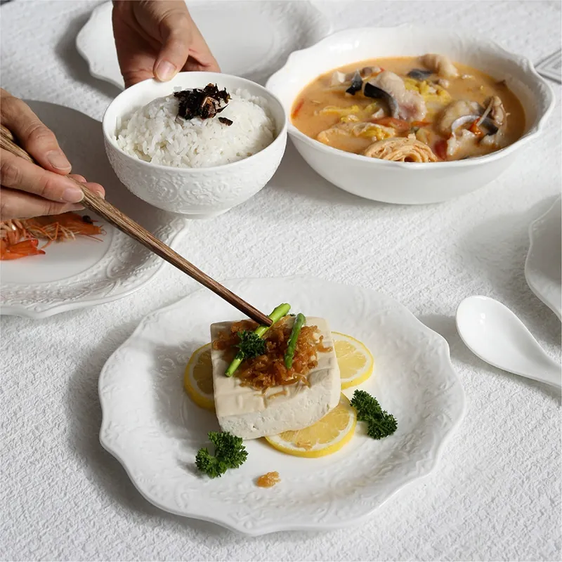 Service de table en porcelaine Alice tableware view 4