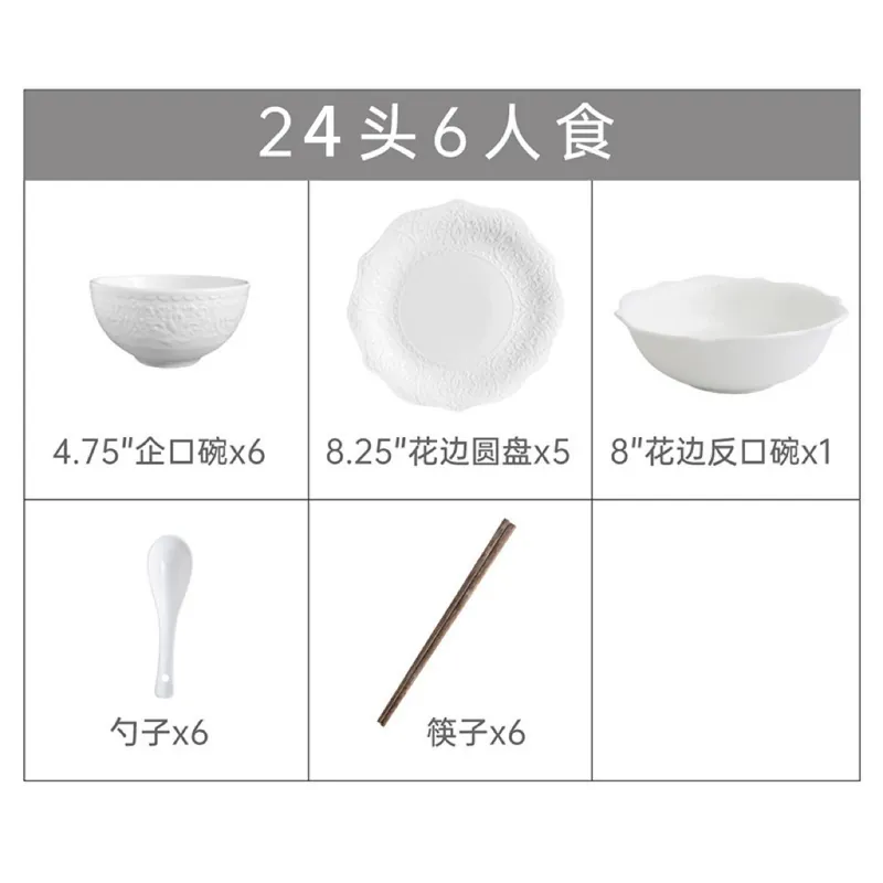 Service de table en porcelaine Alice tableware view 8