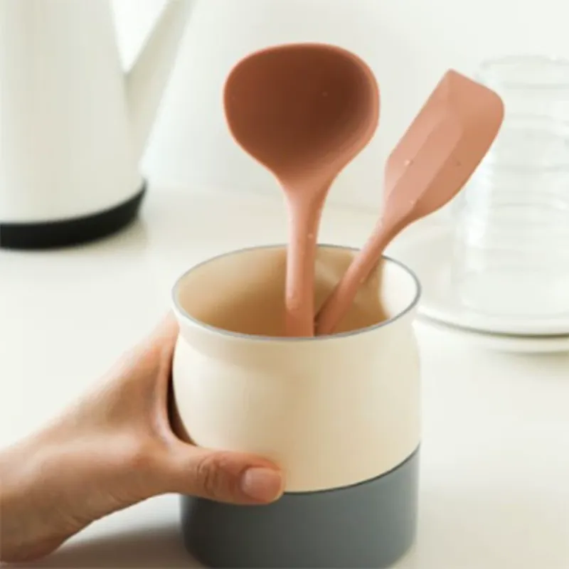 세라믹 수저통 tableware view 4