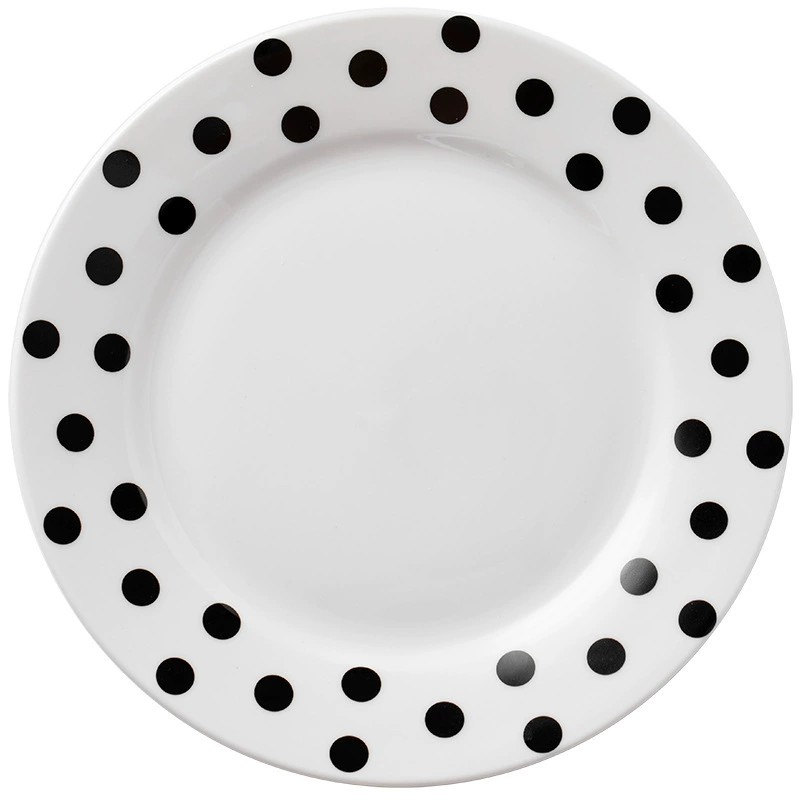 Prato de cerâmica estilo Hepburn tableware view 5