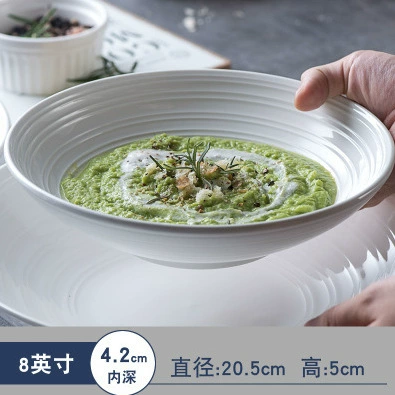 ストライプ楕円魚皿 tableware view 8
