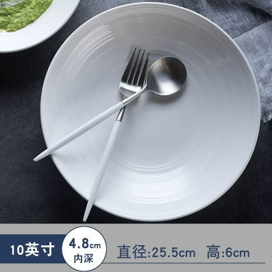 ストライプ楕円魚皿 tableware view 10