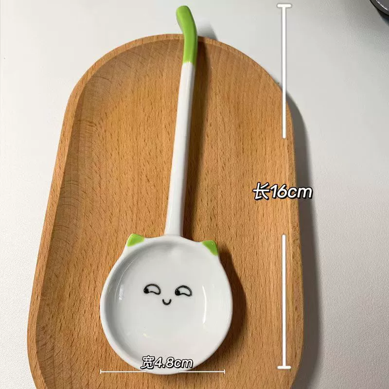 ملعقة سيراميك بشكل قطة tableware view 8