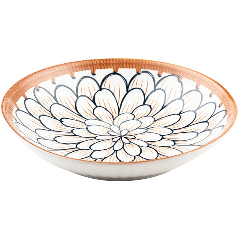 크라프트 상자에 담긴 크리에이티브 도자기 식기 세트 tableware view 5