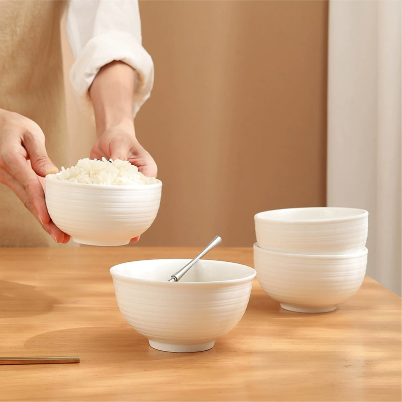 Porcelain Rice Bowl Set tableware view 3