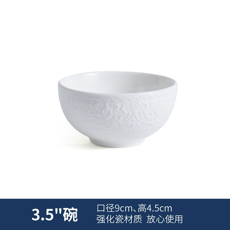 Porcelain Rice Bowl Set tableware view 10
