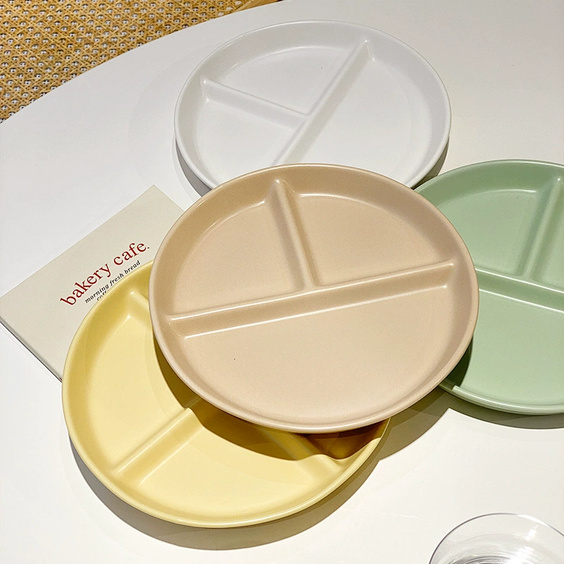 Ceramic Divided Plate tableware view 2