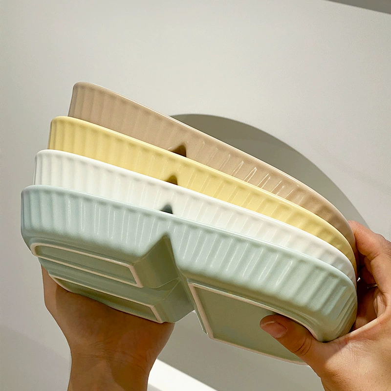 Ceramic Divided Plate tableware view 4