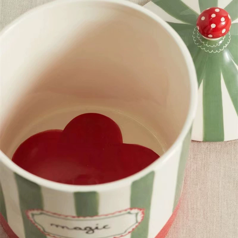 Ceramic Cosmetic Storage Jar tableware view 3