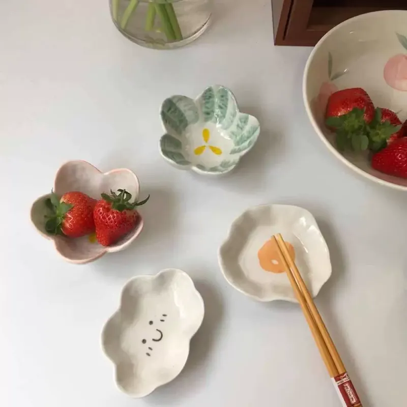 Hand-Painted Dip Dish