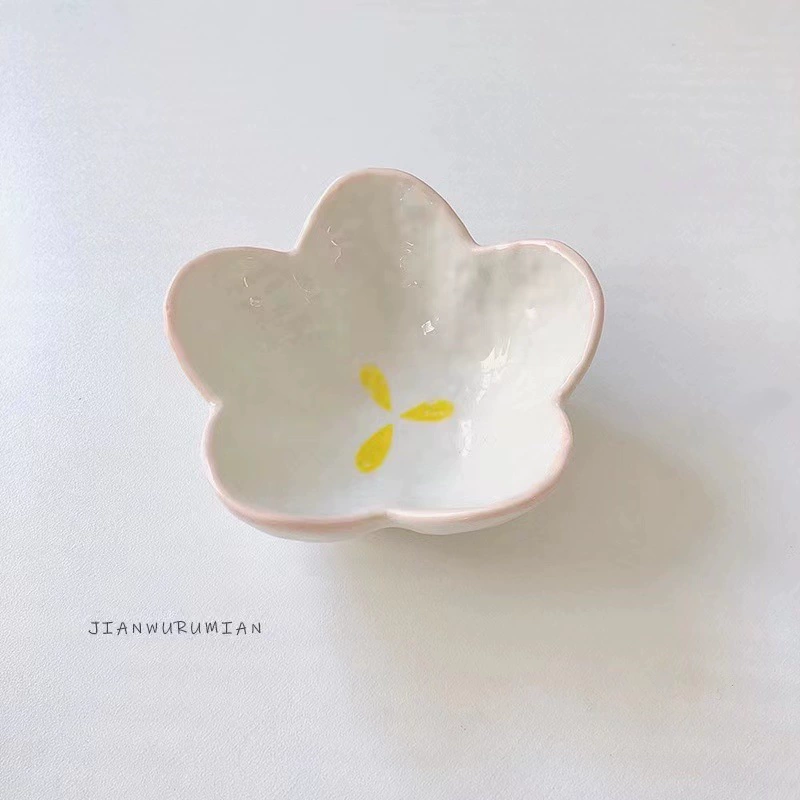 핸드페인팅 딥 접시 tableware view 2