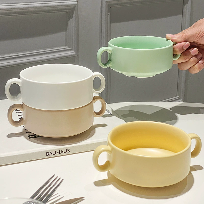 Stoneware Baking Bowl with Handles