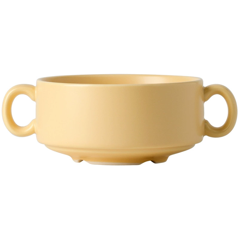 Stoneware Baking Bowl with Handles tableware view 5