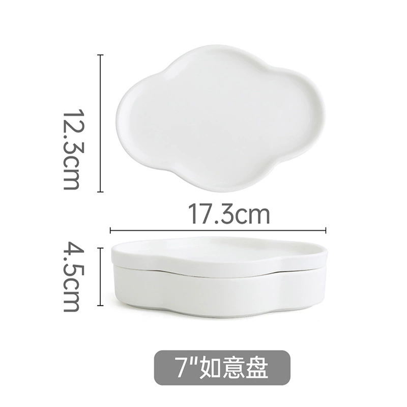 Plateau de service chinois en céramique tableware view 6
