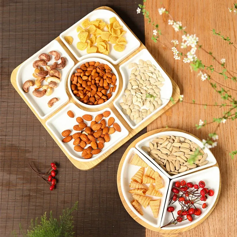 Ceramic Snack Tray tableware view 2