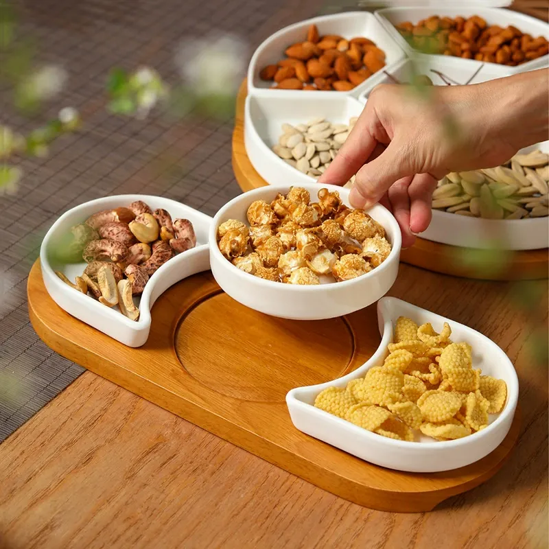 Ceramic Snack Tray tableware view 3