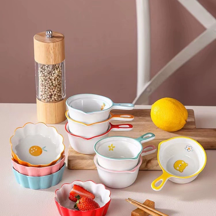كوب كريمر كرتوني tableware view 4