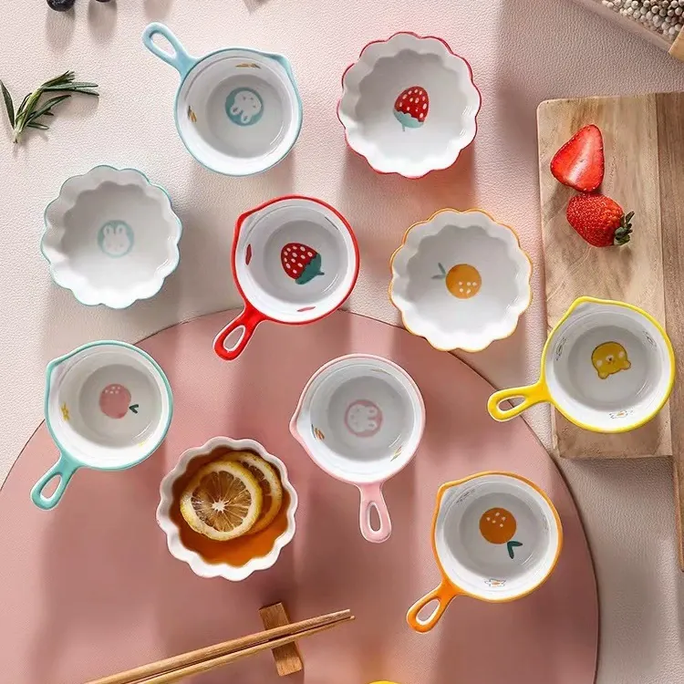 كوب كريمر كرتوني tableware view 5