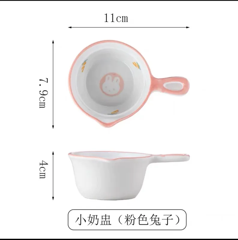 كوب كريمر كرتوني tableware view 10