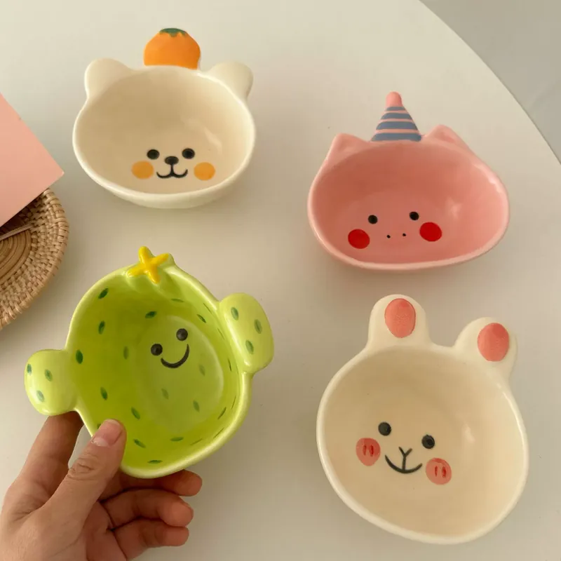Cartoon Pig Sauce Bowl