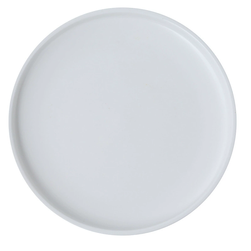 Assiette plate nordique en céramique tableware view 5
