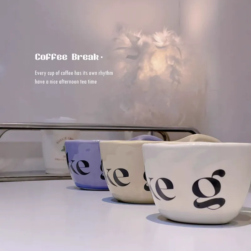 Керамическая кружка с креативным английским дизайном tableware view 3