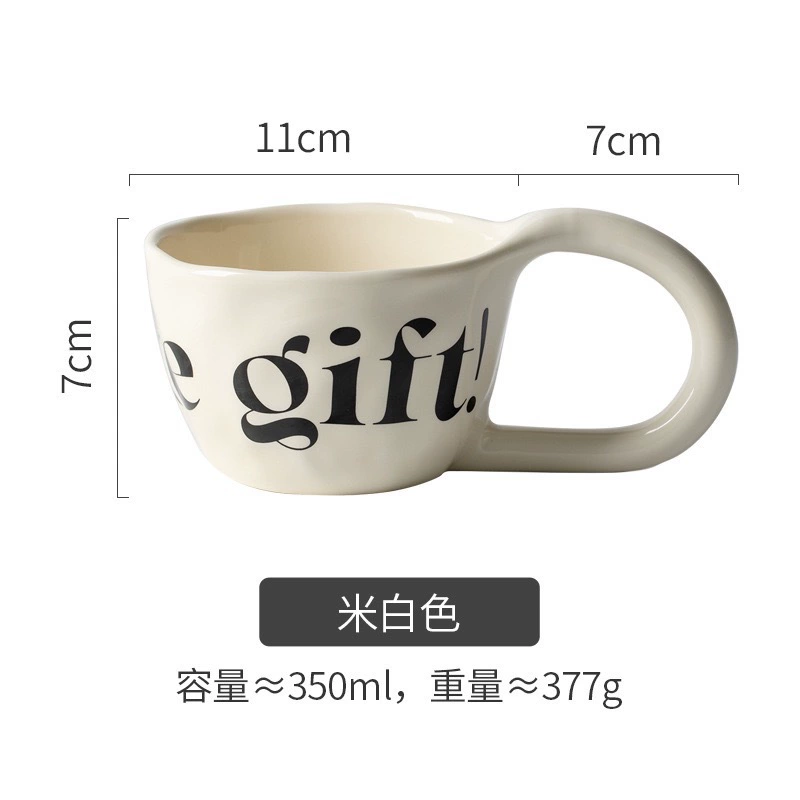 Керамическая кружка с креативным английским дизайном tableware view 8