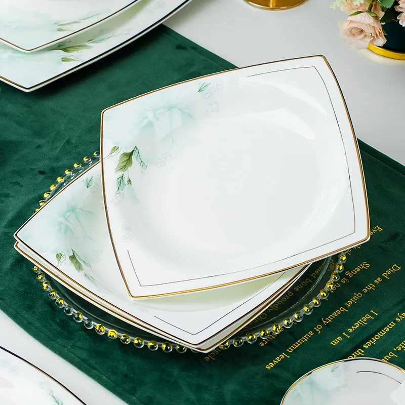 유러피언 본차이나 식기 세트 tableware view 4