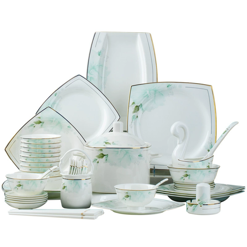 유러피언 본차이나 식기 세트 tableware view 5