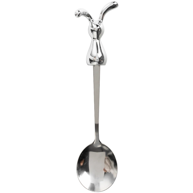 Stainless Steel Fruit Fork with Rabbit Design tableware view 5