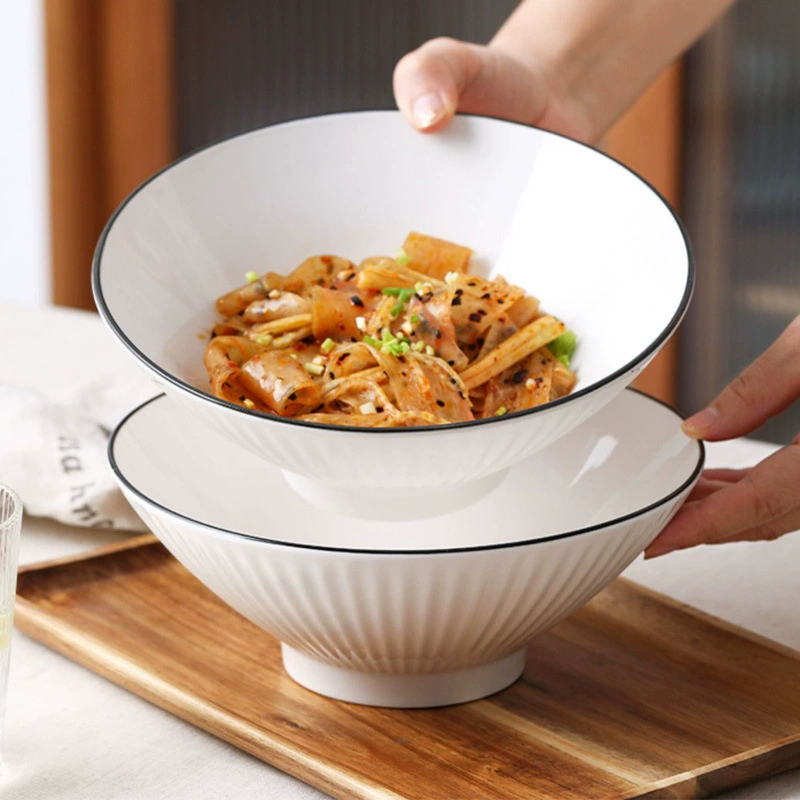 Ceramic Noodle Bowl tableware view 2