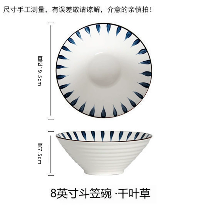 Ceramic Noodle Bowl tableware view 7