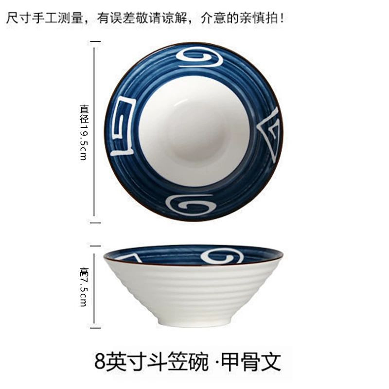 Ceramic Noodle Bowl tableware view 8