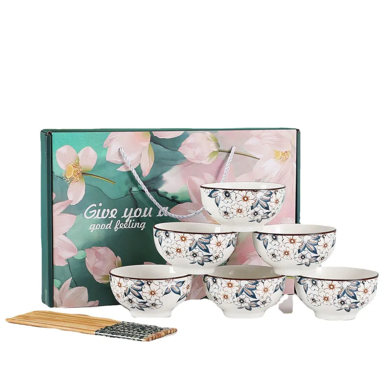Porcelain Dinnerware Set Gift Box tableware view 5