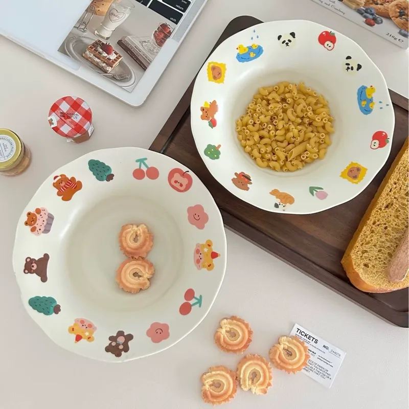 Cartoon Soup Plate