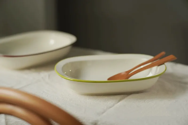طبق خبز سيراميك كلاسيكي tableware view 4