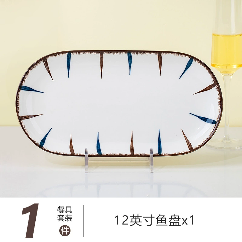 핸드페인팅 본차이나 식기 세트 tableware view 11